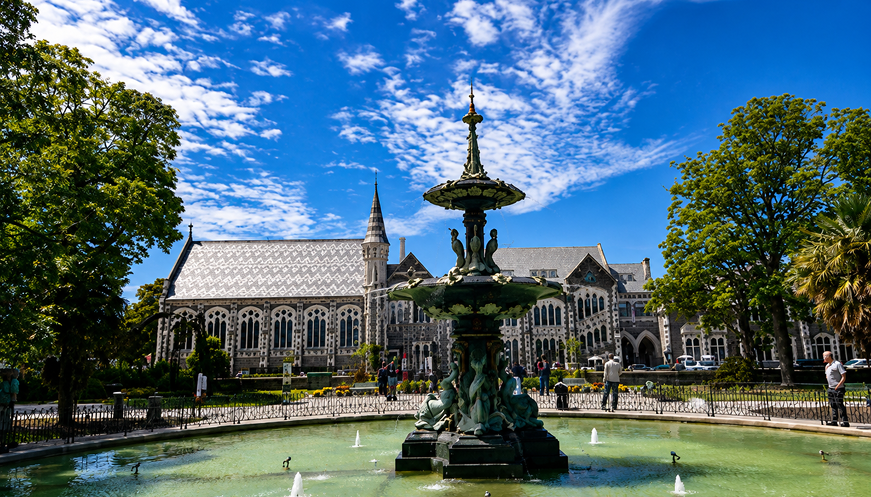 Explore Christchurch and departure