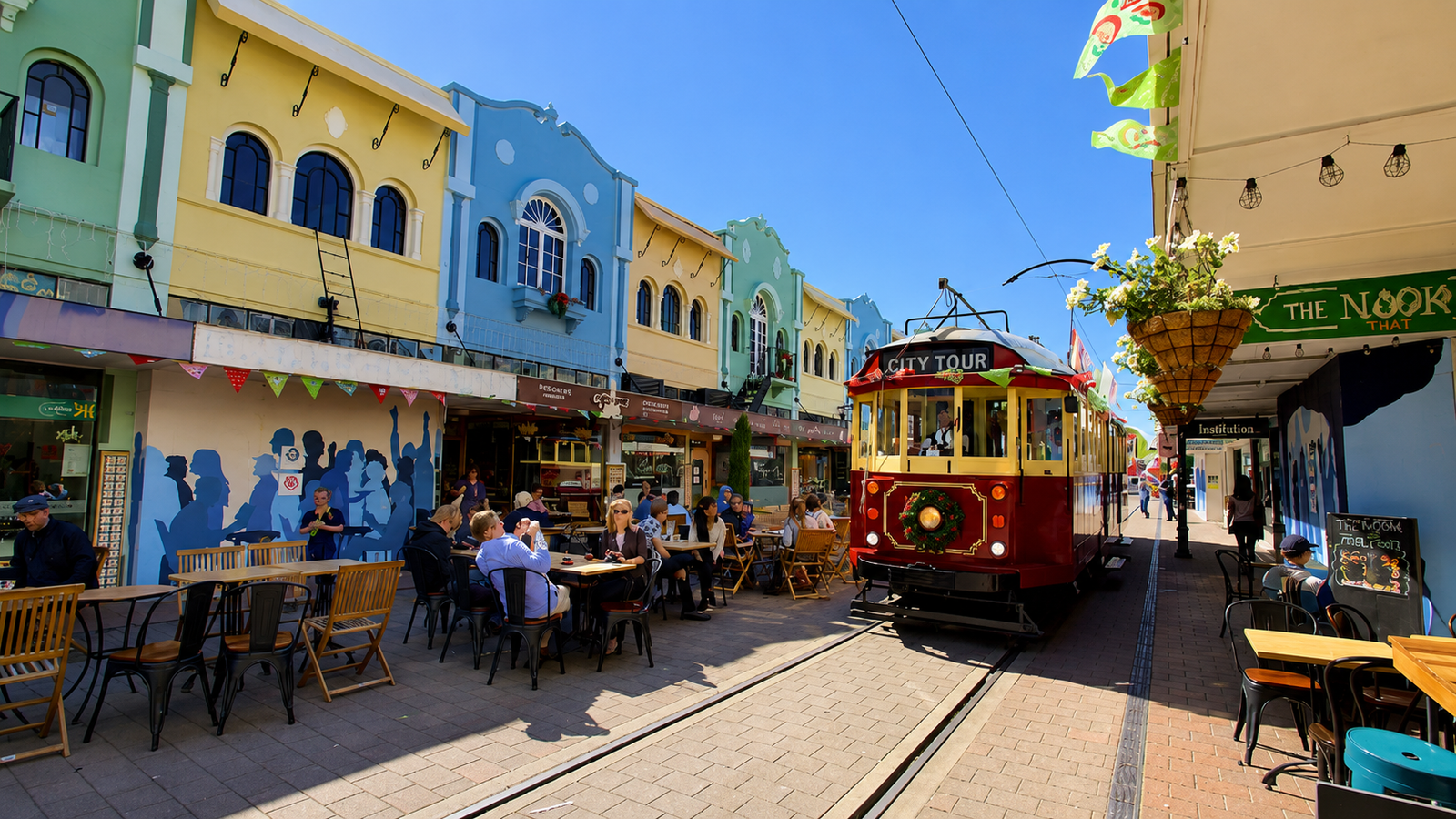 Christchurch cafés and restaurants